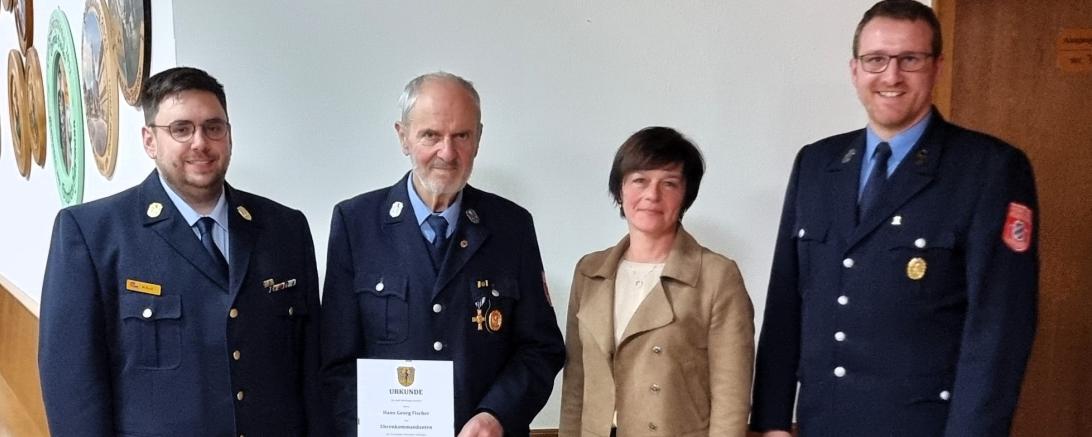 Neuwahlen bei der Freiwilligen Feuerwehr Löpsingen.