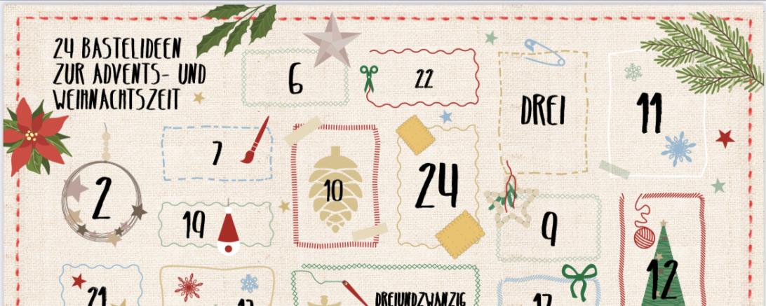 Auf dem Bild ist der Adventskalender vom Lions Club zu sehen.