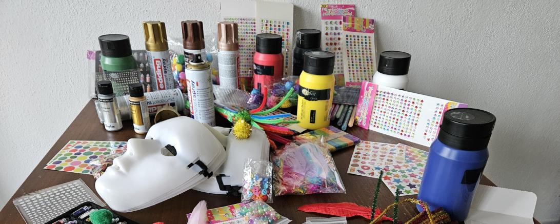 Das Bild zeigt die Masken.