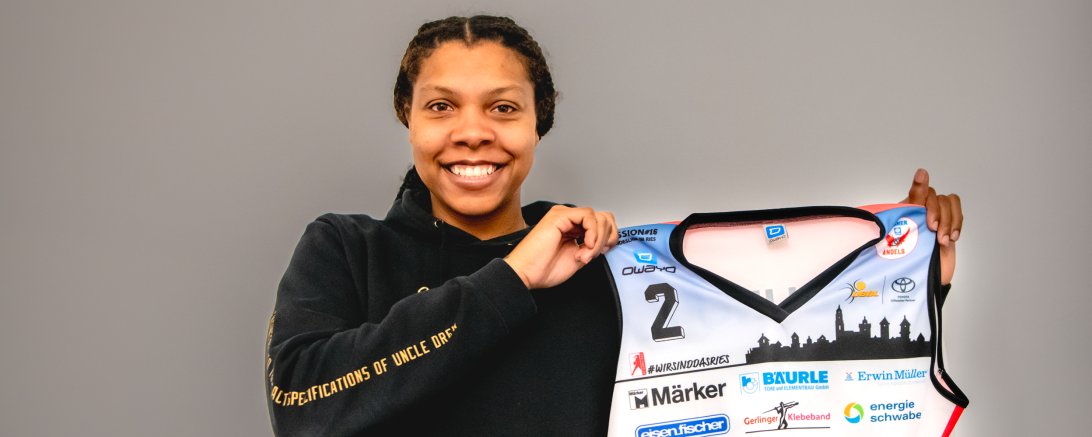 Naomi Davenport kam gestern (Montag) in Nördlingen an und wird Ende Januar die Position von Danielle McCray im Eigner Angels Team einnehmen.