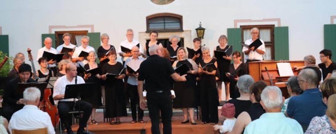 Der Gempfinger Singkreis.