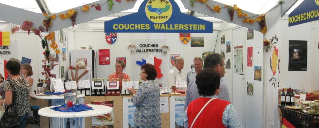 Zur aktiven Freundschaft gehört auch ein Stand auf der DONAURIES-Ausstellung.