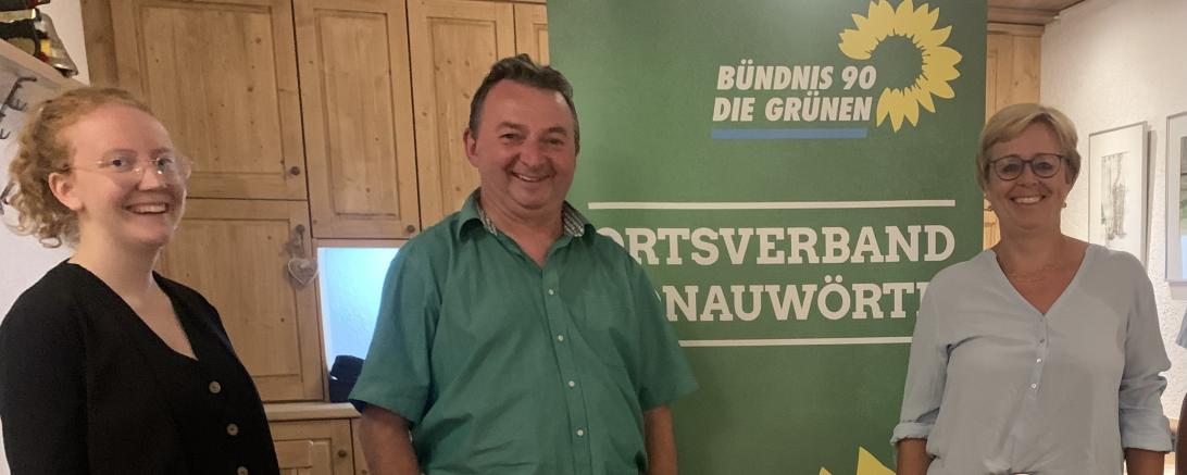 Von links nach rechts: Jule Eibl, Albert Riedelsheimer, Bärbel Stahl.