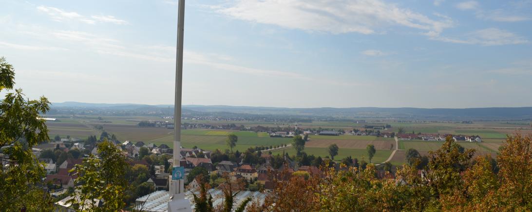 Bild vom Wallersteiner Felsen.