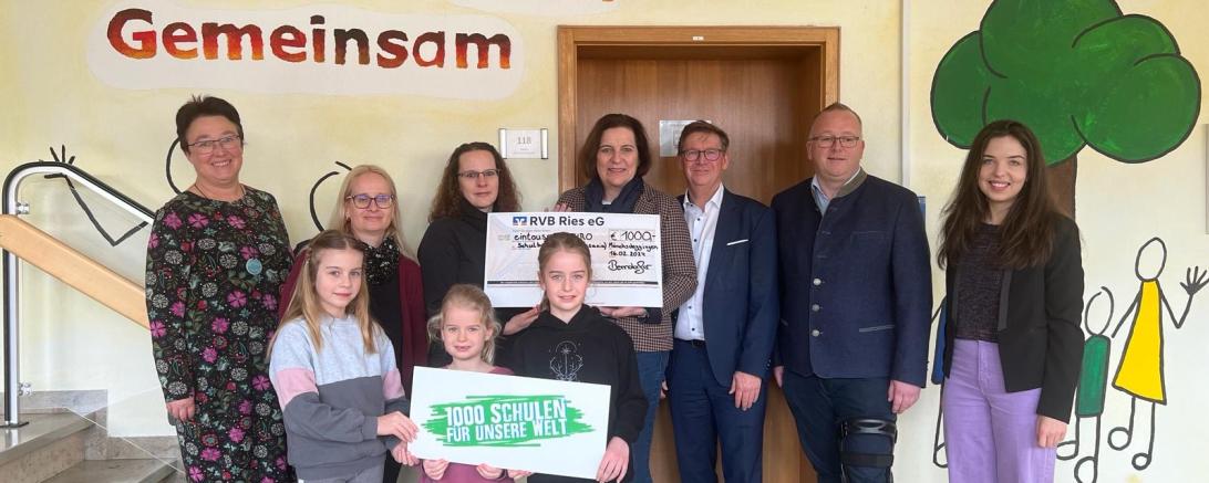 Spende der Grundschule Mönchsdeggingen