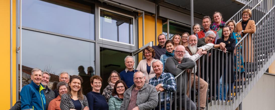 Hier sieht man die Harburger Künstlergemeinschaft