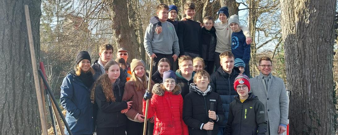 Pflanzaktion am Bäumlesgraben