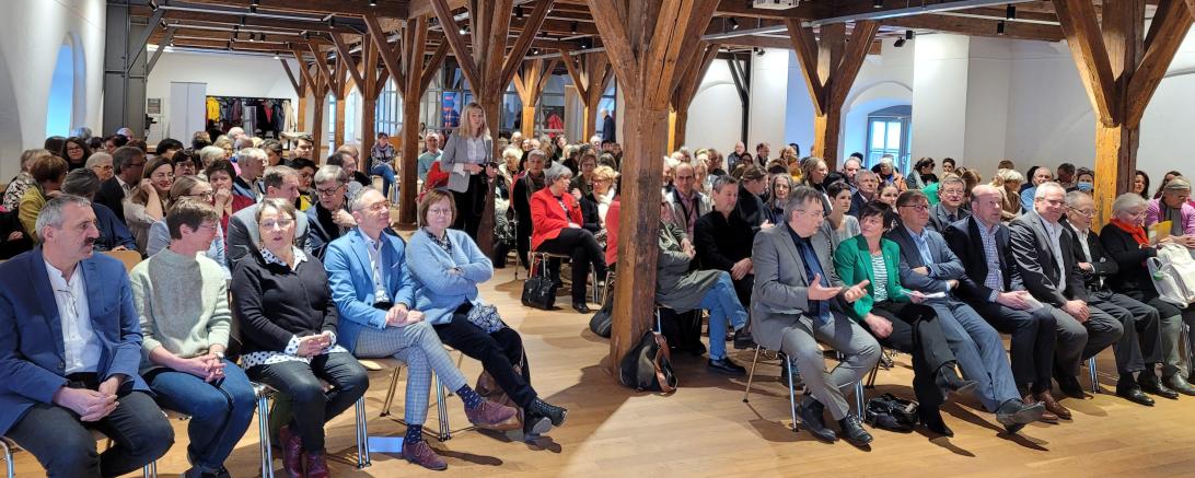 Das Bild zeigt das  Literaturfestival Nordschwaben.