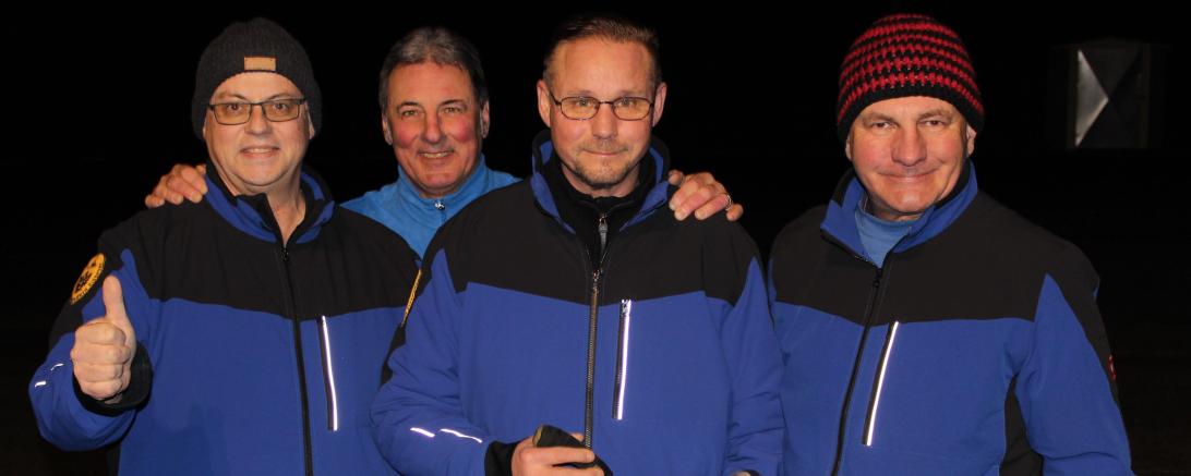 Von links nach rechts: Gerald Zajitschek, Leonhard Kempter, Stefan Karg und Achim Schreiber