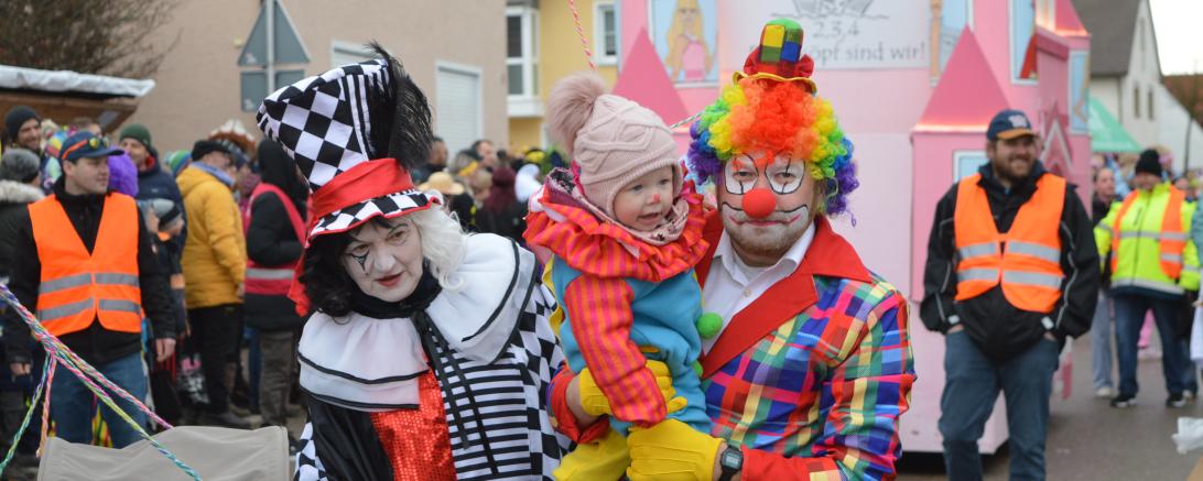 Megesheimer Faschingsumzug.