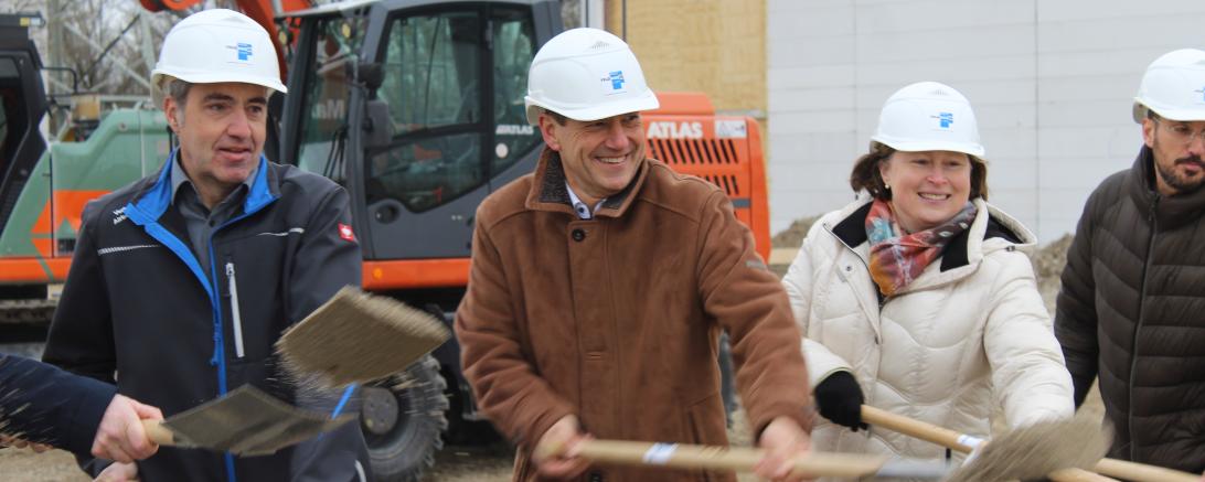 Spatenstich C7 Airbus 