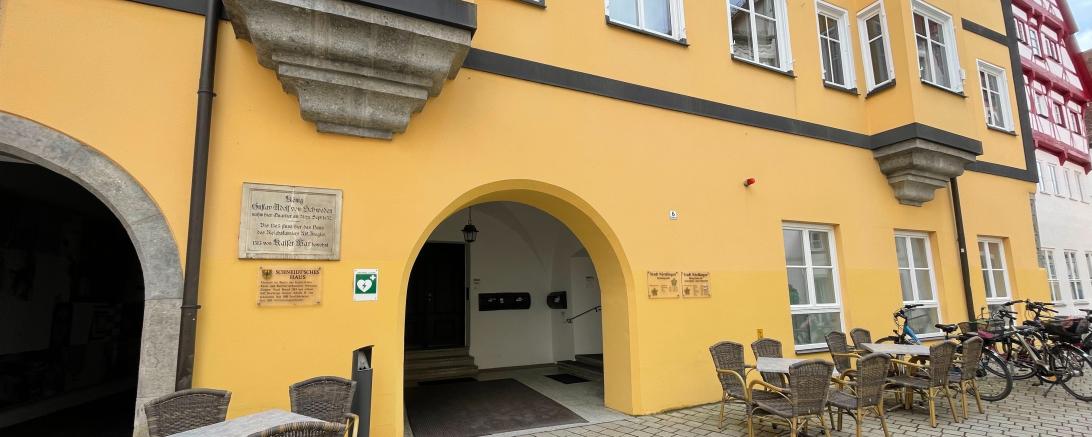 Das Bild zeigt das Schneidsches Haus.