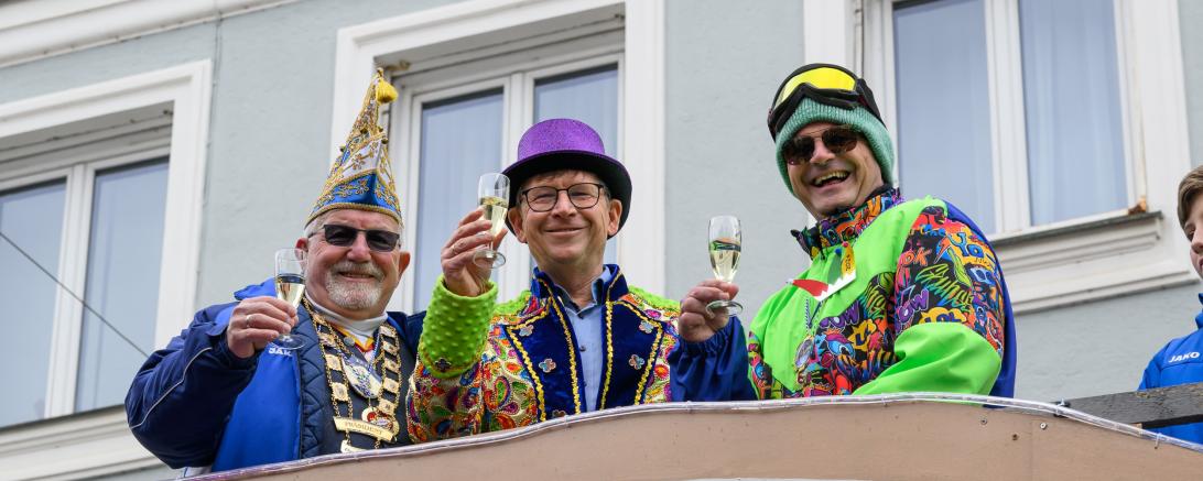 Das Bild zeigt den Tandlerfasching in Donauwörth.