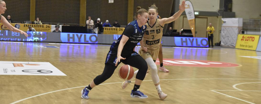 Ganz nah dran und doch gescheitert sind die Angels rund um Roosa Lehtoranta, die sich nun Deutsche Pokalvizemeisterinnen nennen dürfen.