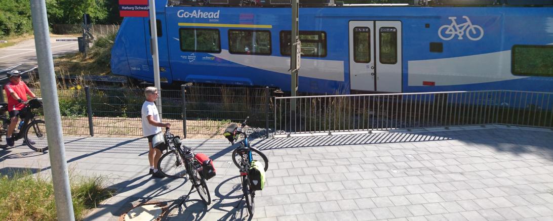 Fahrrad und Bahn