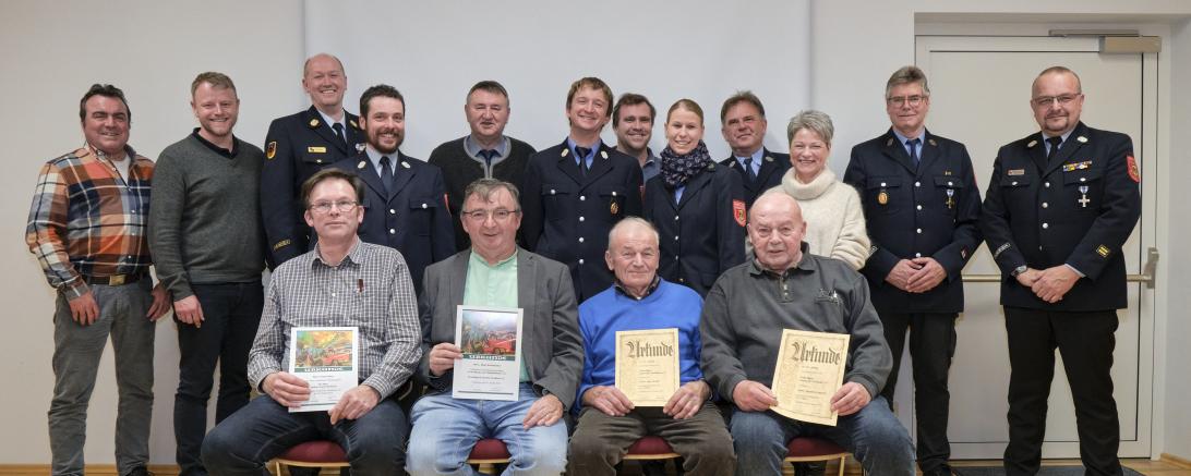 Jahreshauptversammlung der Freiwilligen Feuerwehr Nordheim. 