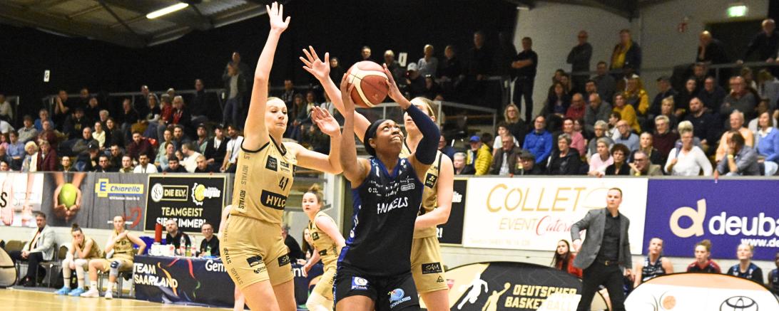 Das Bild zeigt US-Girl Erika Davenport von den Eigner Angels