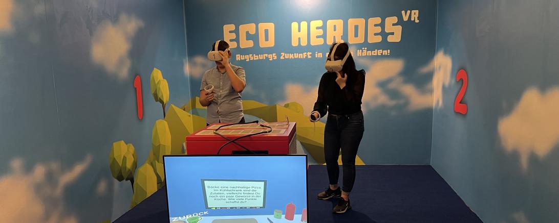 Das Bild zeigt einen Teil der Ausstellung.