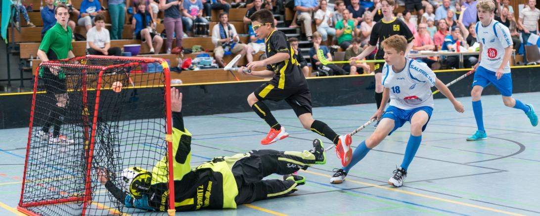 Finalspiel der U15 des SV Nordheim/Ingolstadt bei der Deutschen Meisterschaft gegen Chemnitz.