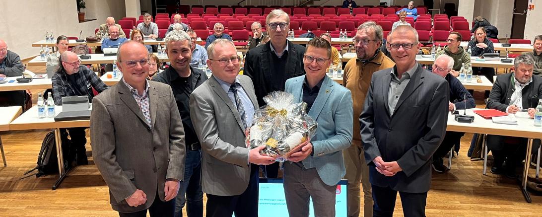 Blasius Witzinger an seiner Verabschiedung