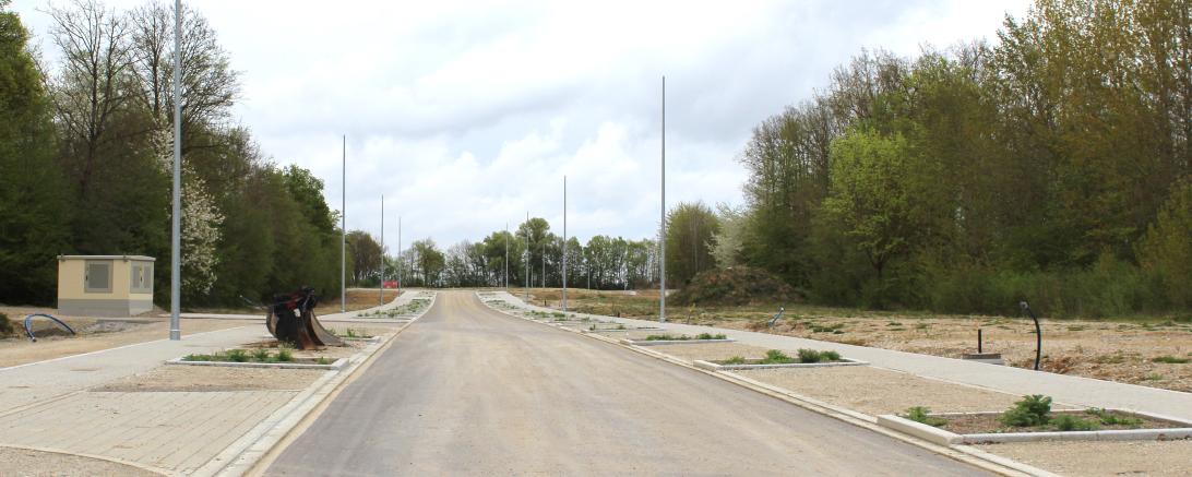 Der Dr.-Alfred-Böswald-Ring wird die Hauptverbindungsachse im neuen Stadtquartier.