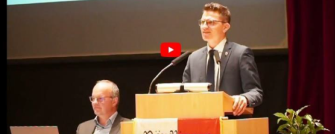 Haushaltsverabschiedung David Wittner