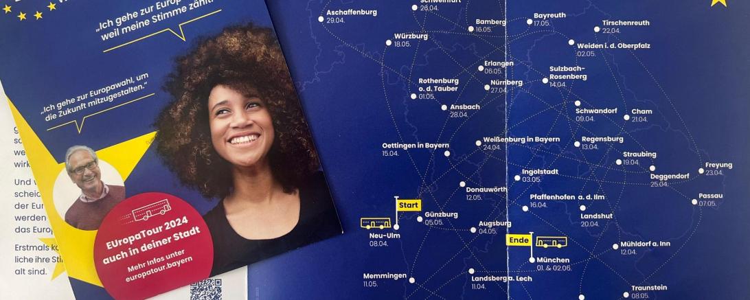 Die "EUropaTour Bayern 2024" macht auch in Oettingen (15. April) und Donauwörth (12. Mai) Halt.