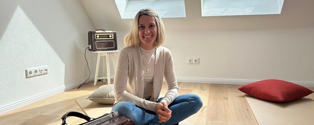 Regina Hönle aus Wolferstadt ist seit 2010 ausgebildete Hebamme. 