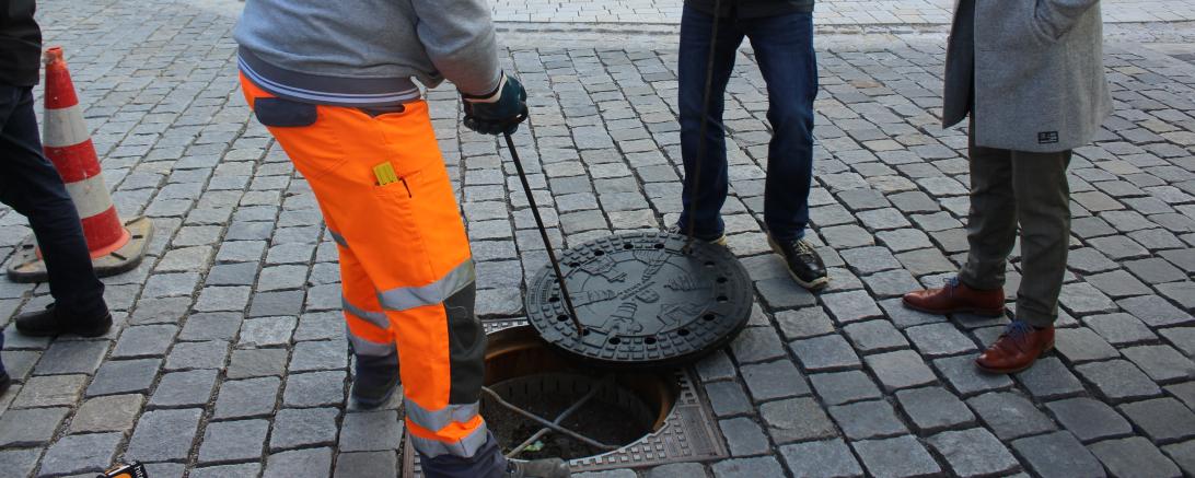 Gully-Abdeckung Nördlingen