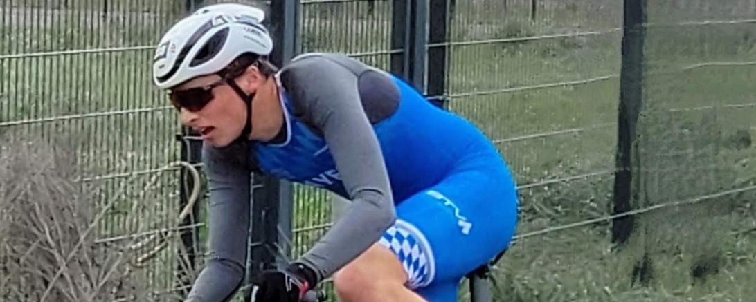 Auf dem Weg zum zweiten Platz Luis Rühl