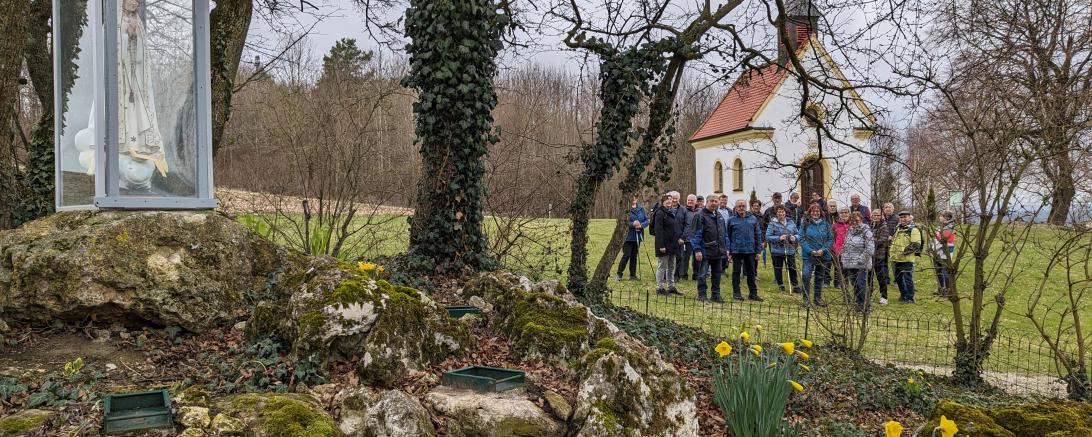 Die SoMit Seniorenwanderung in Huisheim 2024.