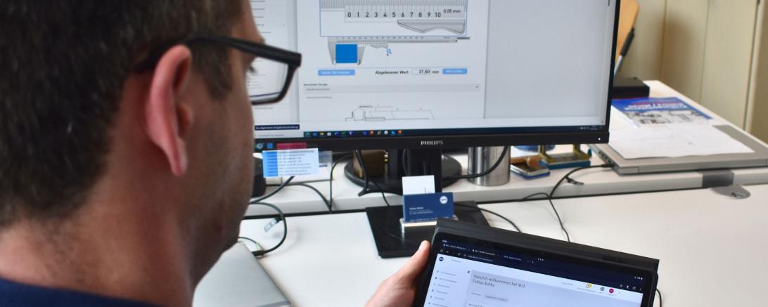 Das Bild gewährt einen Einblick in die Plattform. 