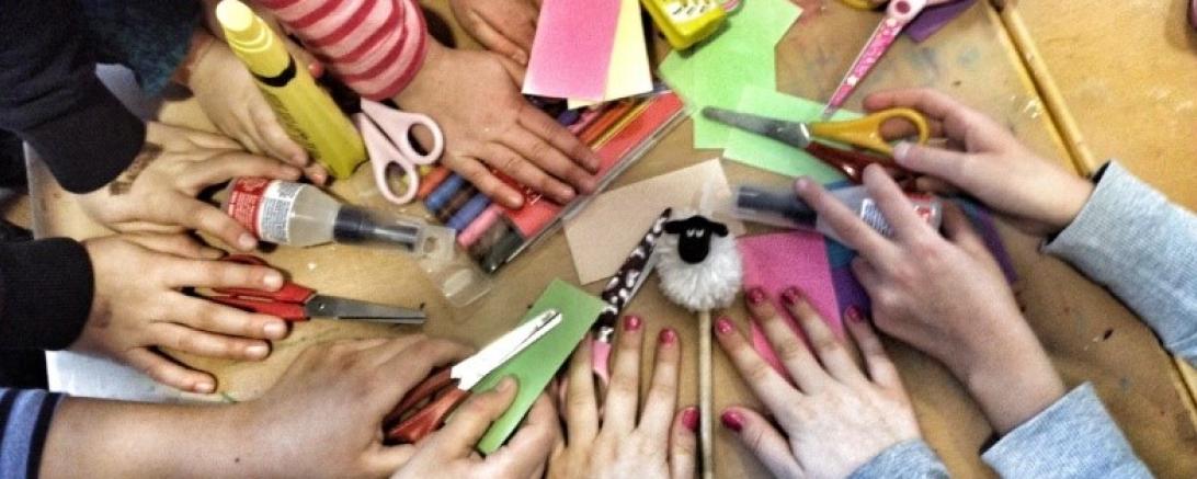 basteln in der Stadtbibliothek