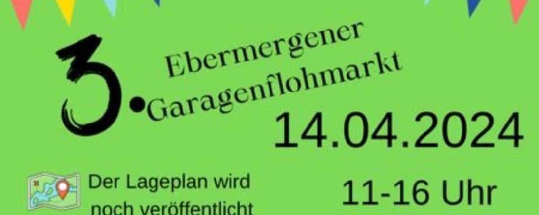 Garagenflohmarkt Ebermergen 