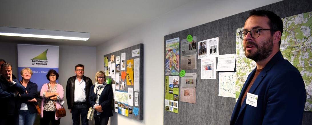 Der zweite Vorsitzende Tobias Eberle begrüßte die Anwesenden