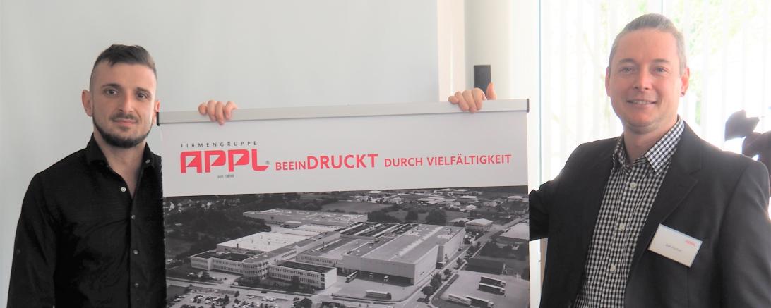 Ralf Fischer, Abteilungsleiter Produktion von der Fa. Appl, Wemding. 