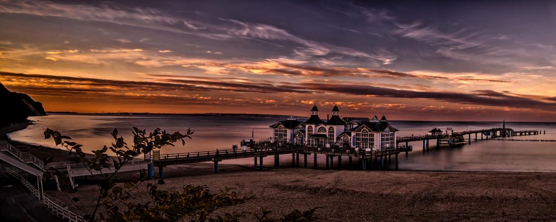 Sonnenuntergang an der Ostsee