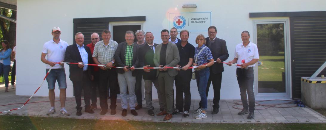 Die neue Wachstation am Riedlinger Naherholungsgebiet wurde feierlich am Samstag, 18. Mai 2024 eingeweiht. 