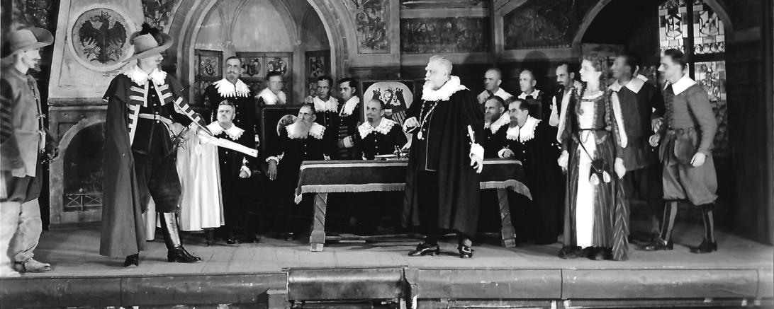 Szene aus dem Festspiel "Anno 1643"