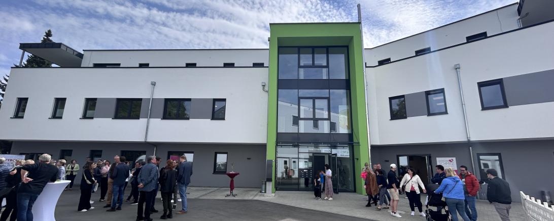 Das neue Ärztehaus in Nördlingen in der Augsburger Straße 19. 