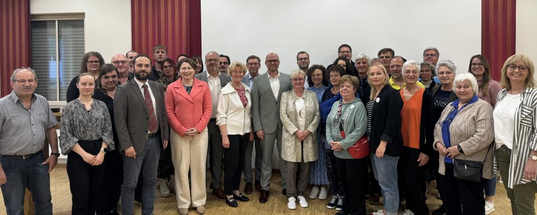 Netzwerktreffen Digitallotsen in Rain. 