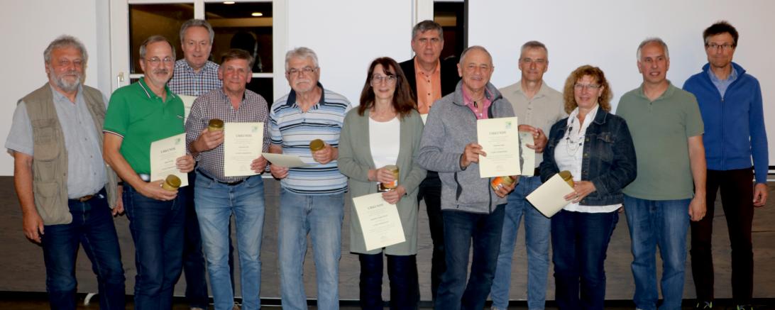 25 Jahre Mitgliedschaft Bund Naturschutz