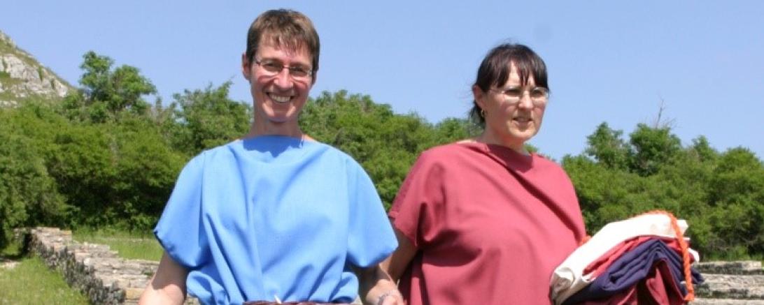 Zwei römische Landfrauen. 