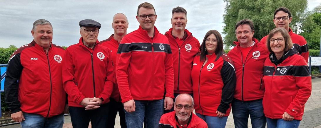 Die Vorstandschaft und Kassenprüfer der Stockfreunde Bäumenheim.