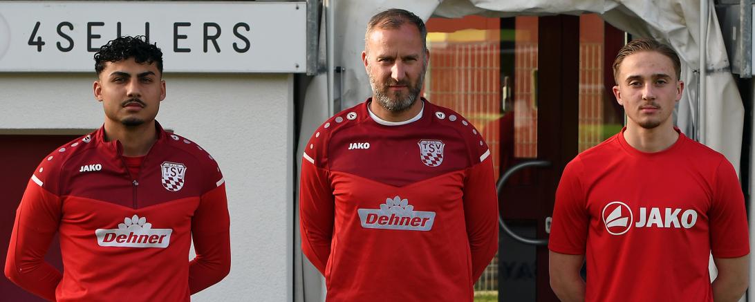 Von links: Benito Alisanovic, Sportlicher Leiter Jürgen Meissner und Siegfried Kübler. Es fehlt Gabriel Hasenbichler
