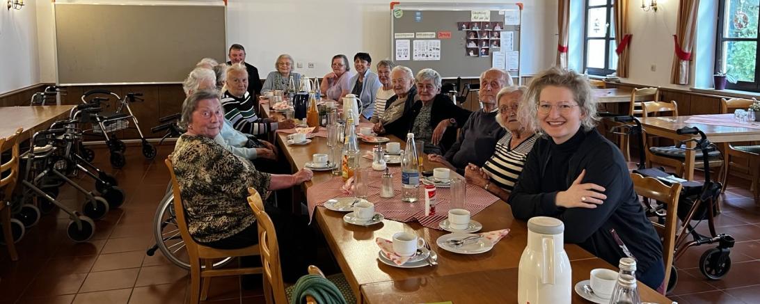 Andrea Wörle im Bürgerspital