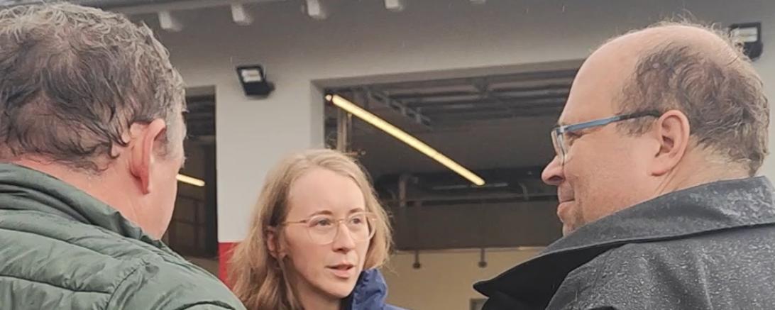 Eva Lettenbauer bedankt sich bei allen Helfern