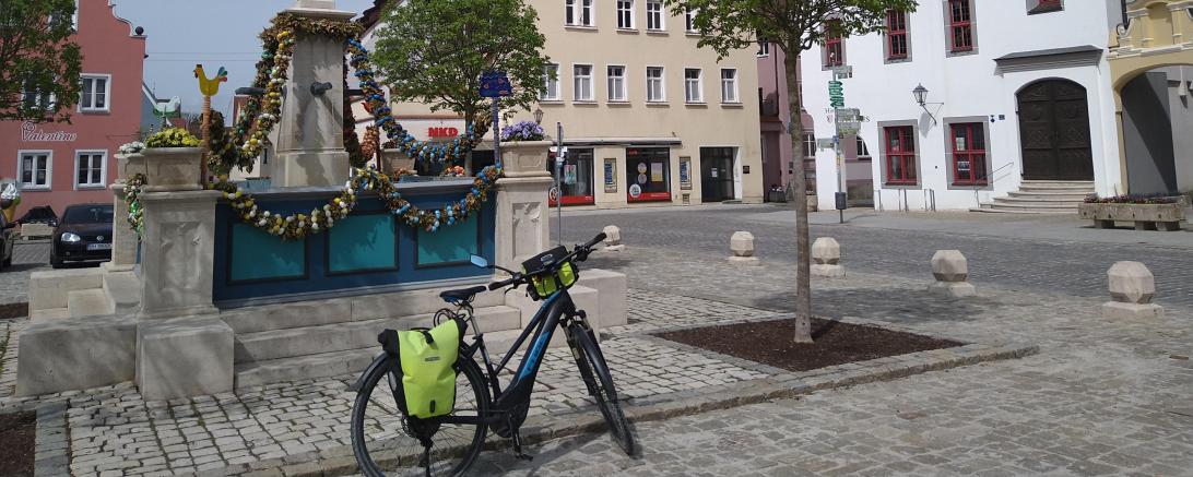 Die Fuchsienstadt Wemding ist zu jeder Jahreszeit einen Besuch wert.