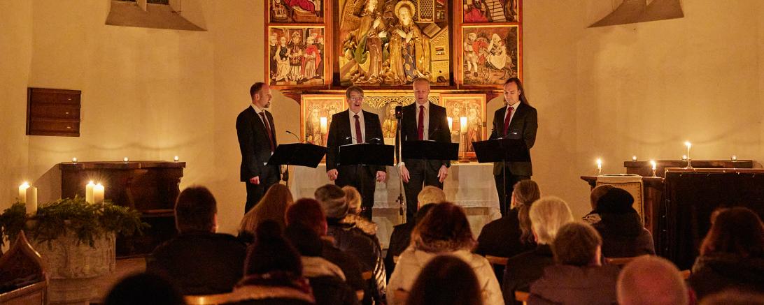 Hier sieht man ein Vocativ-Konzert in Christgarten.