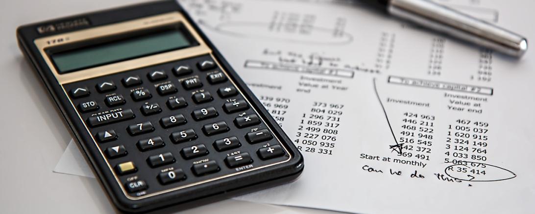 Hier sieht man einen Taschenrechner.